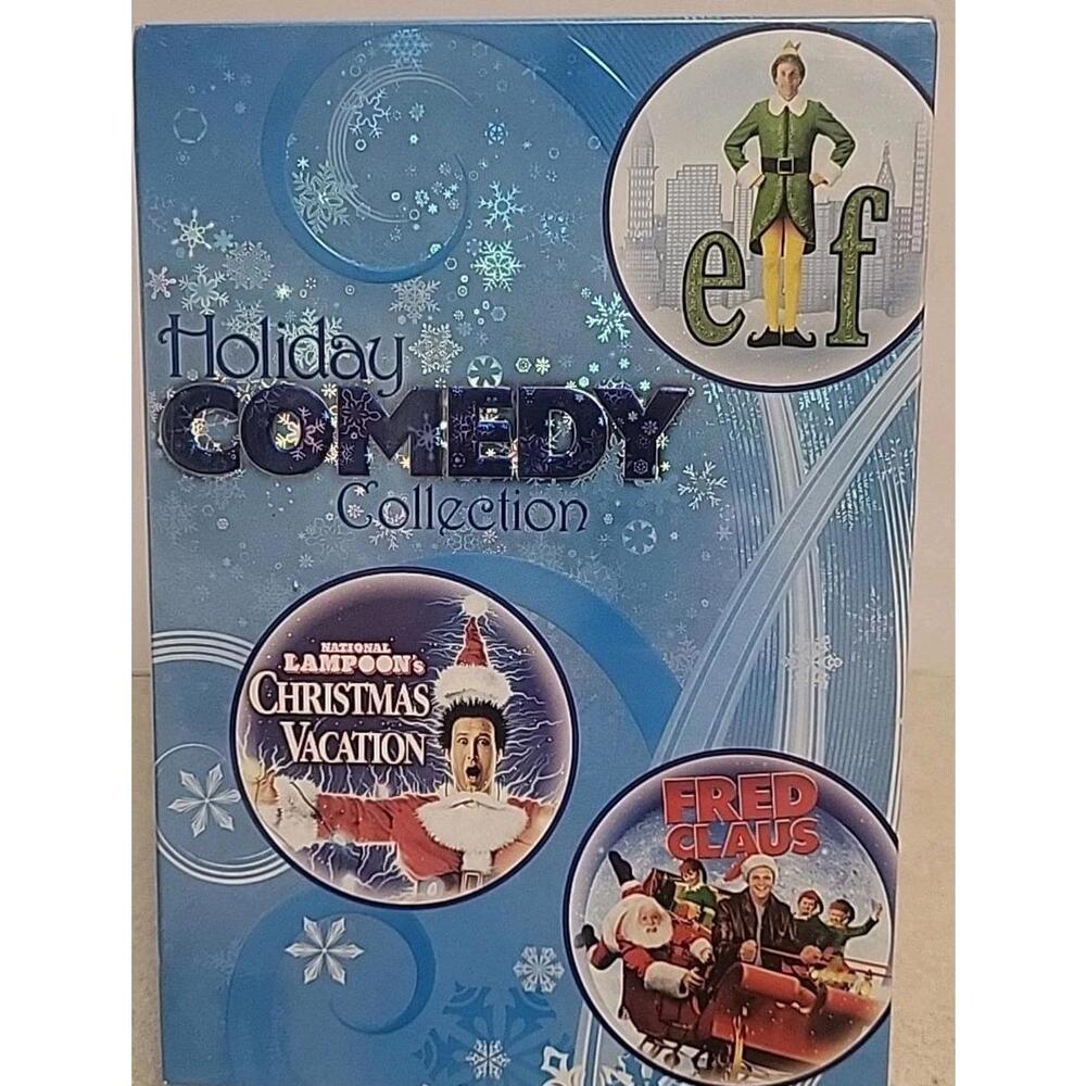 Holiday Comedy Collection: Elf/National Lampoons Christmas Vacation/Fred...